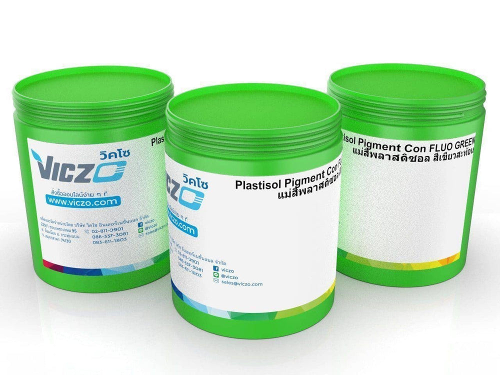 Plastisol Pigment CONCENTRATE FLUORESCENT GREEN Viczo