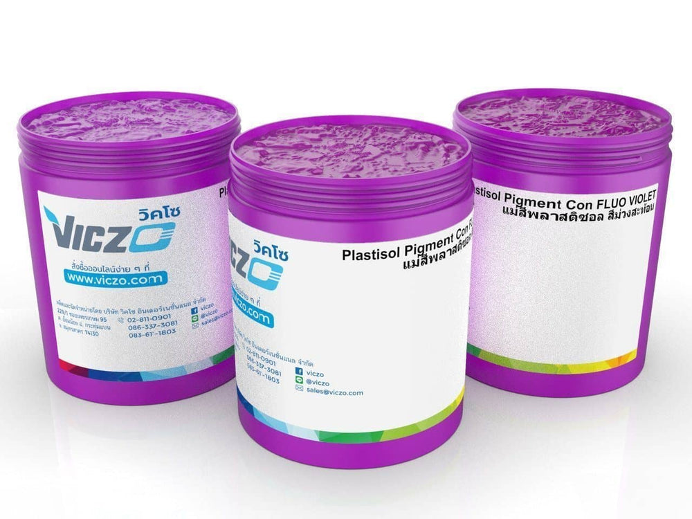 Plastisol Pigment CONCENTRATE FLUORESCENT VIOLET Viczo