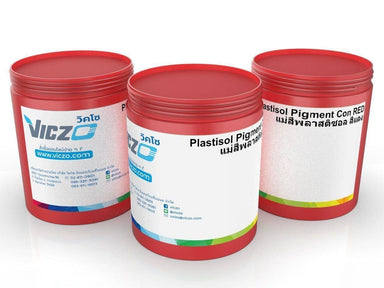 Plastisol Pigment CONCENTRATE RED Viczo
